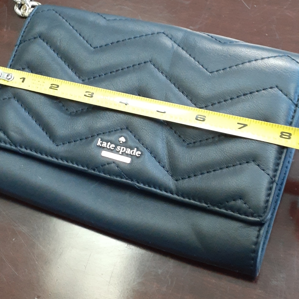 Kate Spade Leather Bag with gingham quilting - Picture 11 of 12